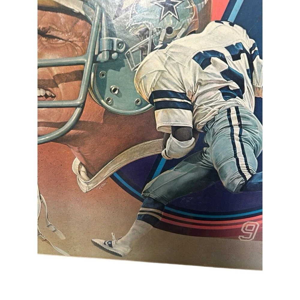 1979 DALLAS COWBOYS  NFL  WALL CLOCK  LAFAYETTE   TONY DORSETT #33